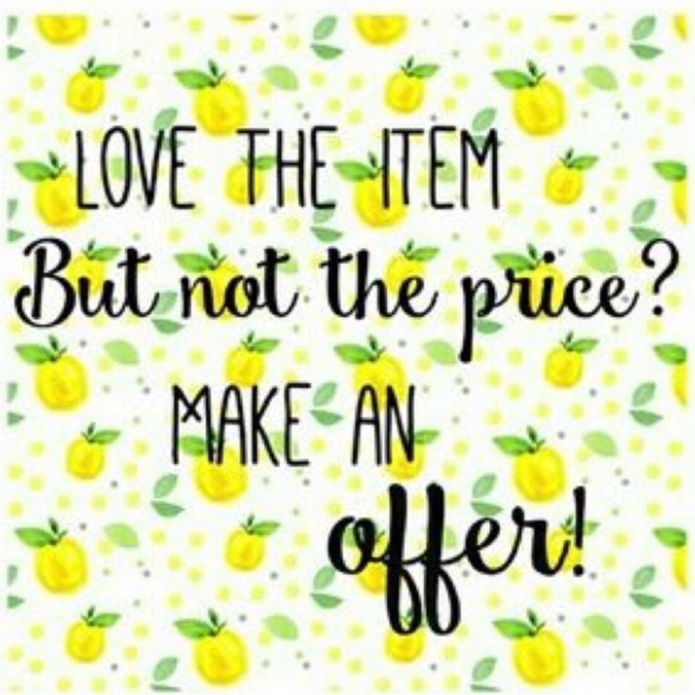 Offers welcome  also bundle multiple things to save on shipping & discounts.
